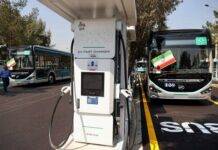 تثبیت برقیسازی ناوگان اتوبوسرانی در تهران