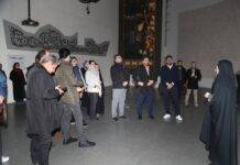بازدید عوامل یک مجموعه خبری از باغ موزه دفاع مقدس